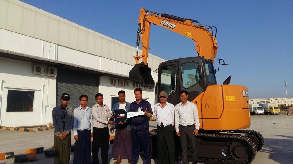 CASE-Hydraulic-Excavator-CX75SR-U-Aung-Thein-Oo-2