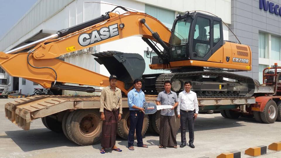 CASE-Hydraulic-Excavator-CX210BLC-U Kyi-Win-Naing