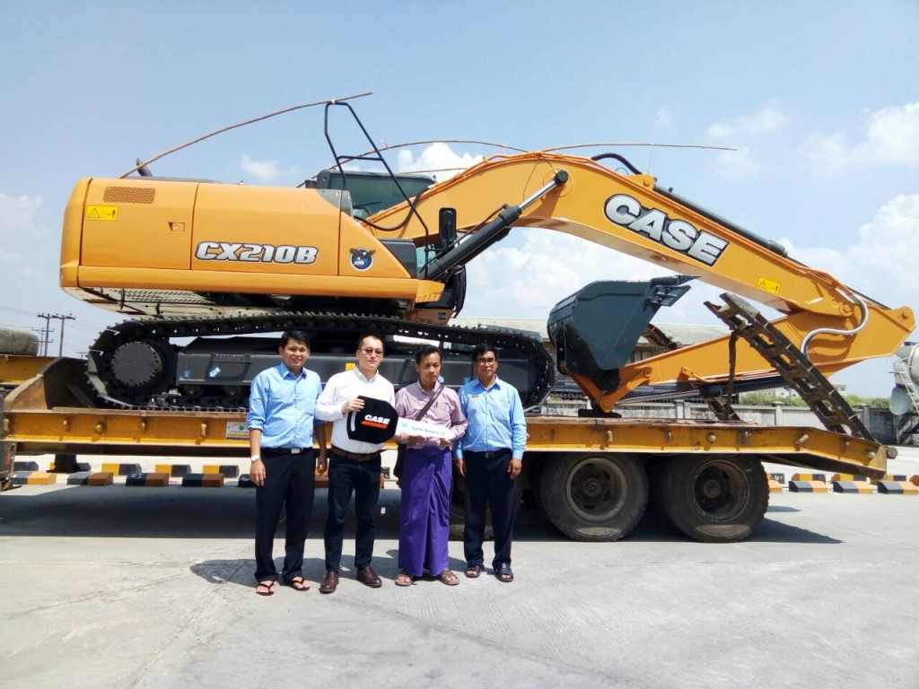 CASE-Hydraulic-Excavator-CX210B-U-Go-Lian-Taung